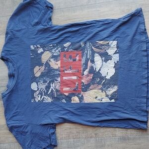 ALTRU | LIFE Blue with Graphic T-Shirt M